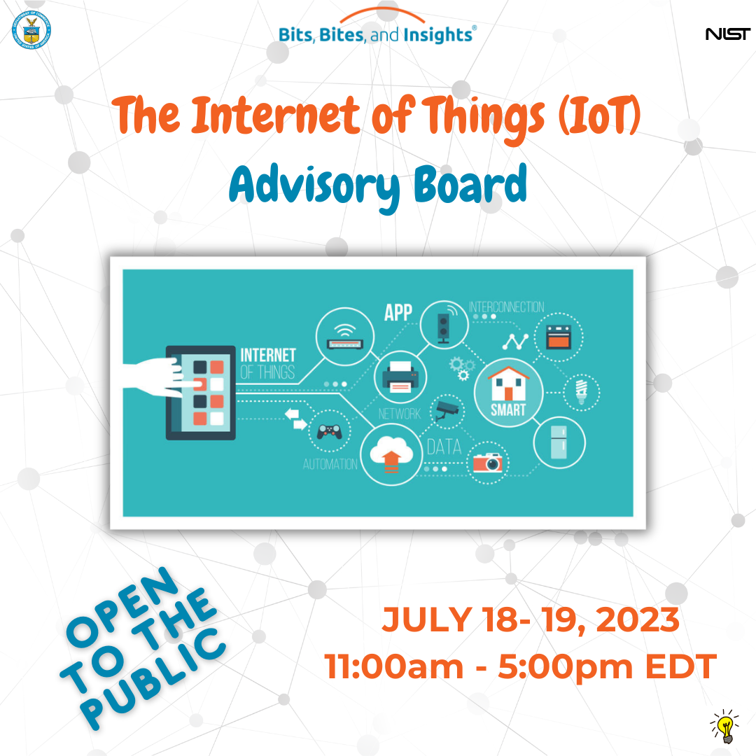 Open Meeting of the Internet of Things Advisory Board